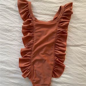 Coral Toddler one piece
